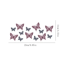 1pc Cartoon Printed Graffiti Water Bottle Sticker, 23cmx11cm - Black and White - View 3