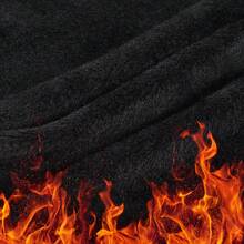 1入組冬季針織無限帽&圍巾套裝,男女兼用,加厚彈性帽,保暖頸套,無帽檐鴨舌帽,適用於男女滑雪的戶外防風帽