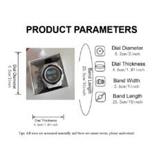 1 Đồng hồ kỹ thuật số đa chức năng theo chủ đề mèo dành cho nữ, mặt số tròn, chống nước, đèn nền, đồng hồ bấm giờ, ngày, đồng hồ báo thức, 24h, thích hợp để đeo hàng ngày - Màu xanh lam - Xem 6