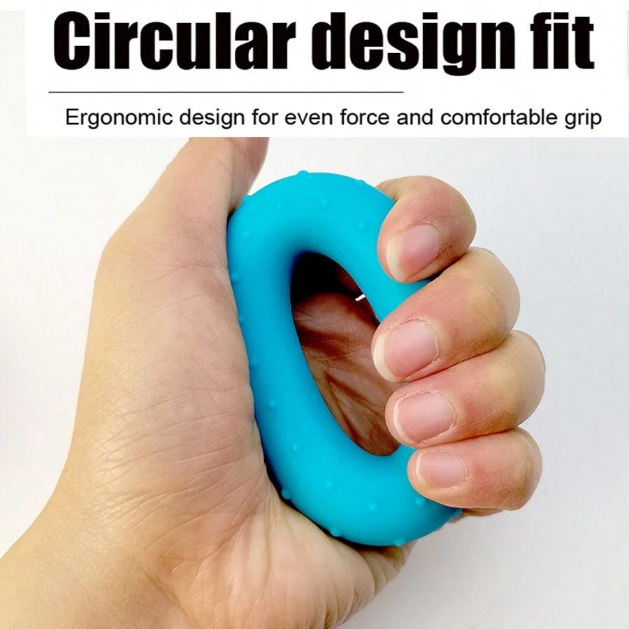 Blue Dotted Hand Grip Strengthener - Blue - View 1