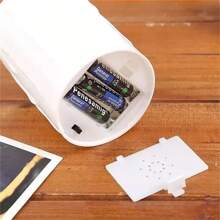 Large Flashing Wedding Party Altar Decorative Led Candle - Yellow - View 3