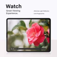 2入組ipad類紙屏幕保護貼,適用於ipad 7/8/9th、10.2英寸、air 4/5、10.9英寸、10th Gen、pro 11、1st/2nd/3rd、mini 1/2/3/4/5/6,啞面防眩光膜,適用於ipad 10.5 Pro、air 3、9.7 Pro、air 1/2、pro 12.9 - 清晰 - 查看 5