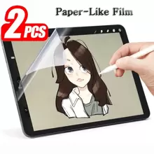 2入組ipad類紙屏幕保護貼,適用於ipad 7/8/9th、10.2英寸、air 4/5、10.9英寸、10th Gen、pro 11、1st/2nd/3rd、mini 1/2/3/4/5/6,啞面防眩光膜,適用於ipad 10.5 Pro、air 3、9.7 Pro、air 1/2、pro 12.9 - 清晰 - 查看 1