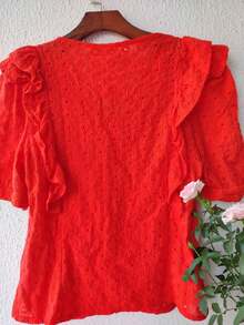 Women Blouses - trái cam - Xem 3