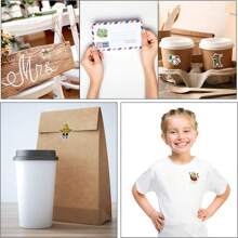 500 cái/cuộn Hình dán , Phim hoạt hình dễ thương Thẩm mỹ 1-inch Nhãn dán Cuộn Với 10 mẫu , Tự dính Phong kín Văn phòng phẩm Thẻ Phong bì , Đối với Sổ lưu niệm , Trẻ em Qủa tặng , Thiếu niên Buổi tiệc Cung cấp , REWARD Và - Nhiều màu - Xem 6