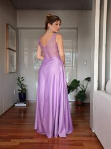 Women Prom & Evening Dresses - Lila Púrpura - Ver 9