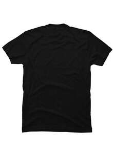 Playera UNISEX Navidad pulso Rodolfo el reno glitter dorado Feliz navidad - Negro - Ver 2