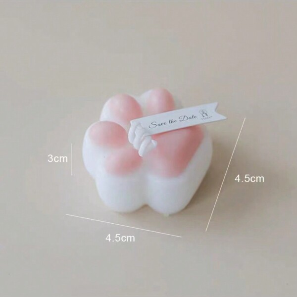 Aromatherapy Cat Paw Shaped Candles For Wholesale, Creative Prop For Photography, Diy Home Decor, Scented Candle