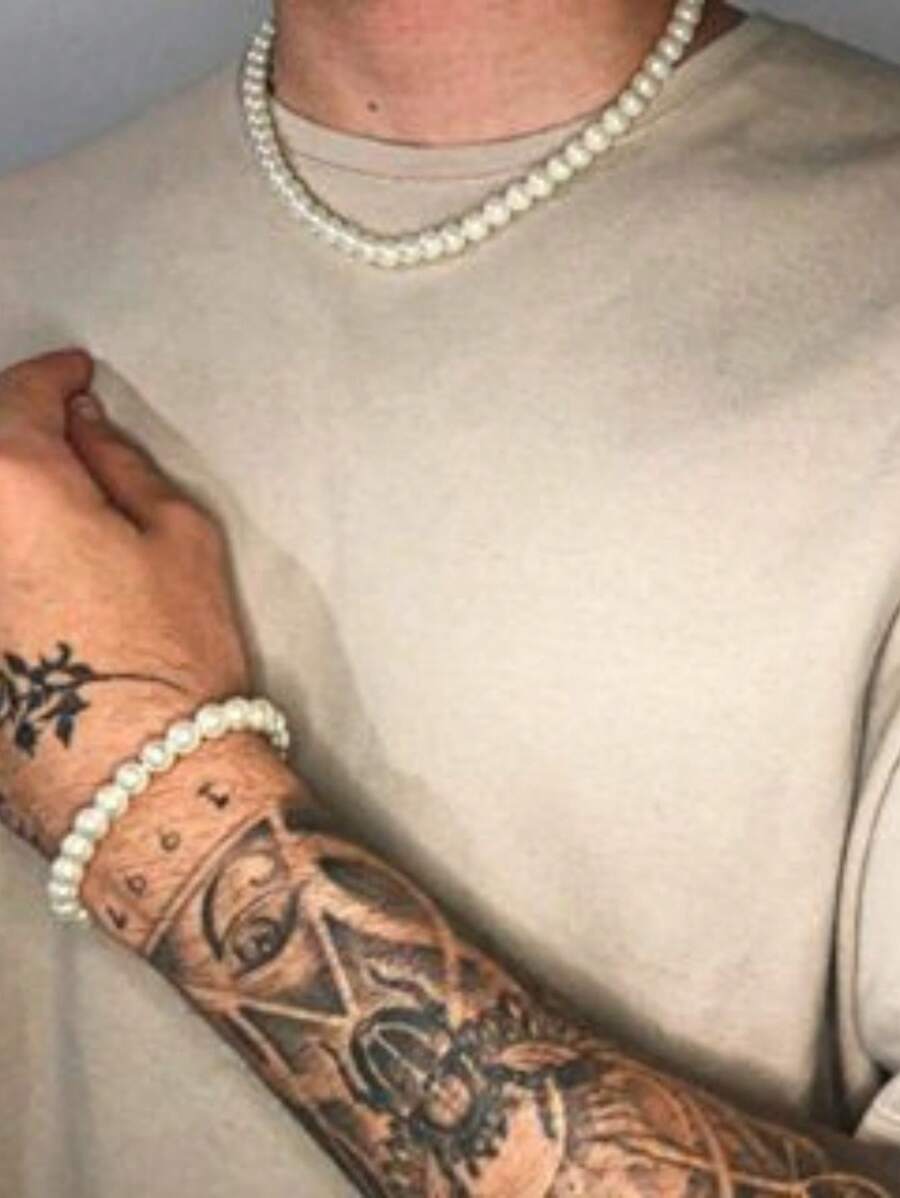 Men's Jewelry Sets - trắng - Xem 1