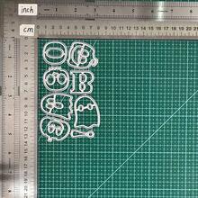 1入組切割模具 Boo - 銀色 - 查看 3