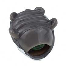 1pc Squishy Stretchy Head Turtle Toy For Stress Relief Gray - Grey - View 5