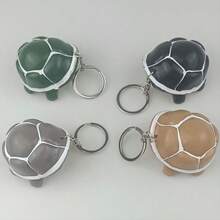 1pc Squishy Stretchy Head Turtle Toy For Stress Relief Gray - Grey - View 9