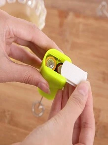 1入組不鏽鋼小型電動攪拌棒,手持式打蛋器,家用廚房珍珠奶茶攪拌器 - 黑色 - 查看 7