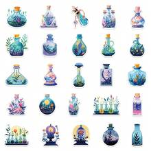 藥瓶防水貼紙 - 彩色 - 查看 3