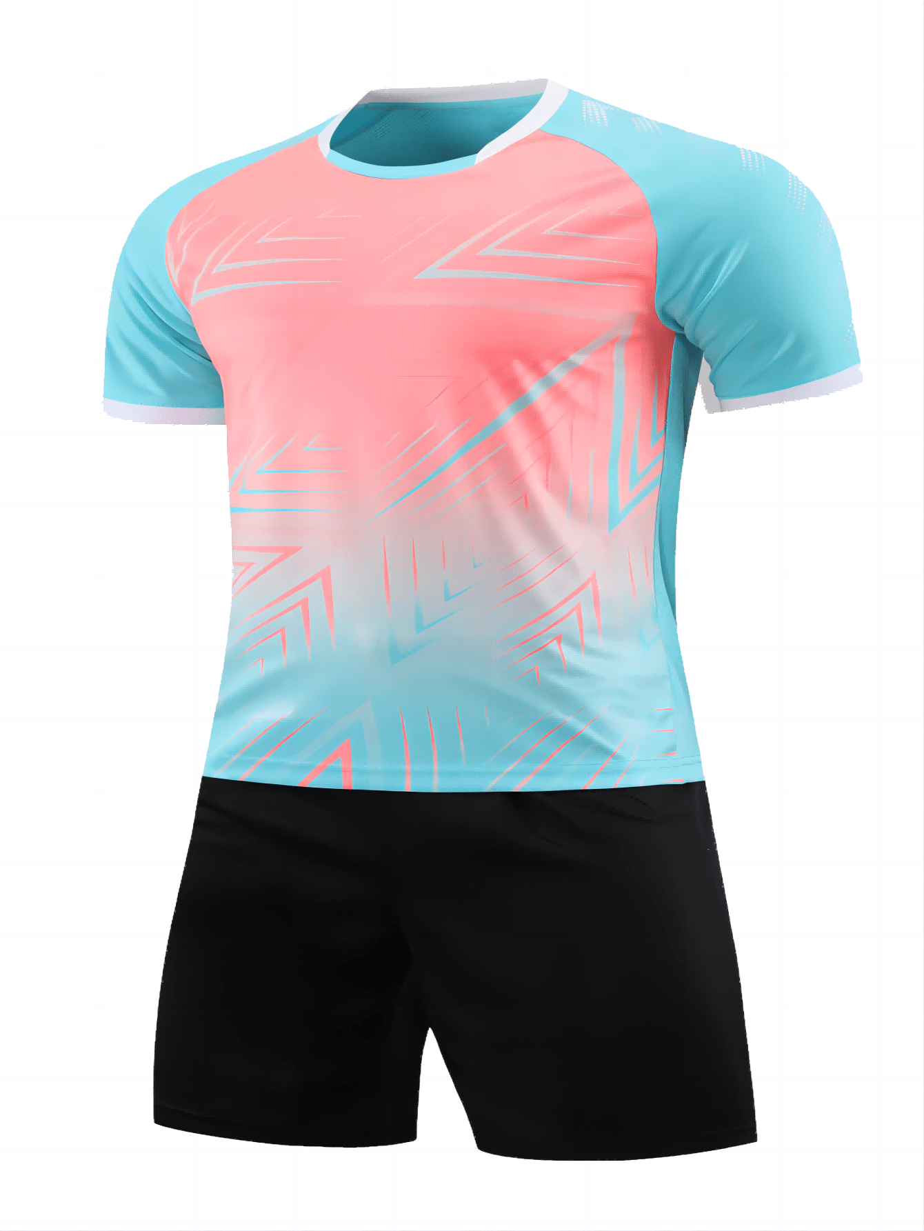 Customizable Children's Football Training Suit, Short Sleeve Soccer