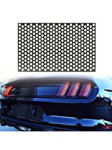 1 件汽车后尾灯蜂窝贴纸彩色 - 彩色 - 查看 4