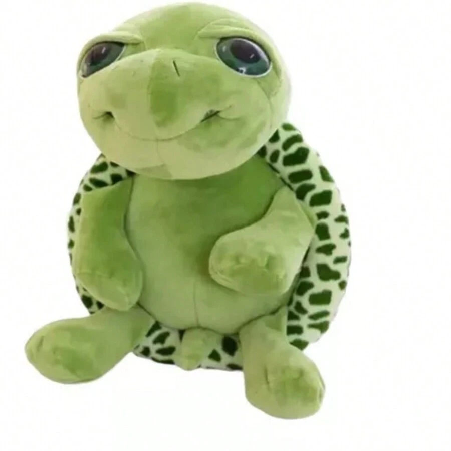 Tortuga De Peluche Kawaii Tortuguita Turtle Juguete 22 Cm - Verde - Ver 1