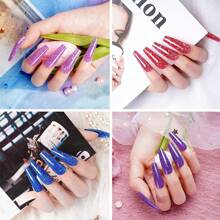 10種顏色的polygel指甲延伸套裝,使用紫外線燈固化,poly Extension Gel Builder Nail Gel潮流指甲藝術設計,沙龍專用指甲延長膠,可輕鬆在家自己diy,持久耐用 - 紅色 - 查看 4