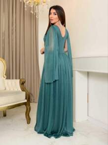 Bridesmaid Dresses - Dark Green - View 3