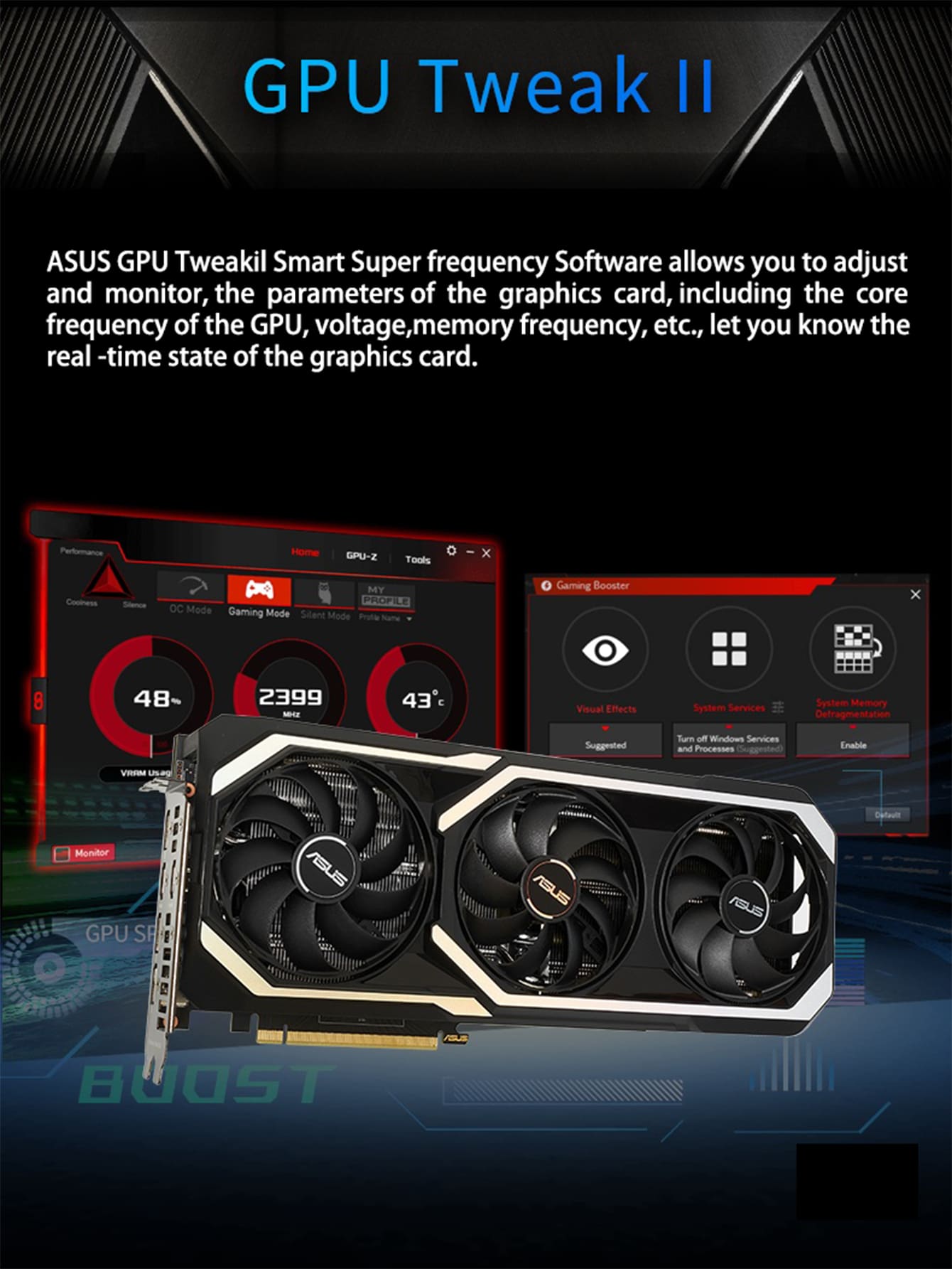 ASUS ASUS ATS-RTX3060TI-O8G-GAMING Video Cards GPU Graphic Card RTX3060 ...