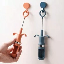 1pc Red Date Pitter, Multiple Colors Available, Convenient Hangable Design, Easy Carry Fruit Tool For Home, Restaurant, Daily Kitchen Gadgets - Multicolor - View 6