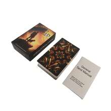 怪奇世界大尺寸12x7cm英文卡牌套裝,包含指南書適合假日派對、朋友禮物、命運占卜板遊戲用的撲克牌 - 彩色 - 查看 3