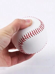 1PC Sports Practice Soft Softball Trainning Base Ball Outdoor Sport Practice BaseBall Softball Anti Stress Standard Ball For Practic - White - View 12
