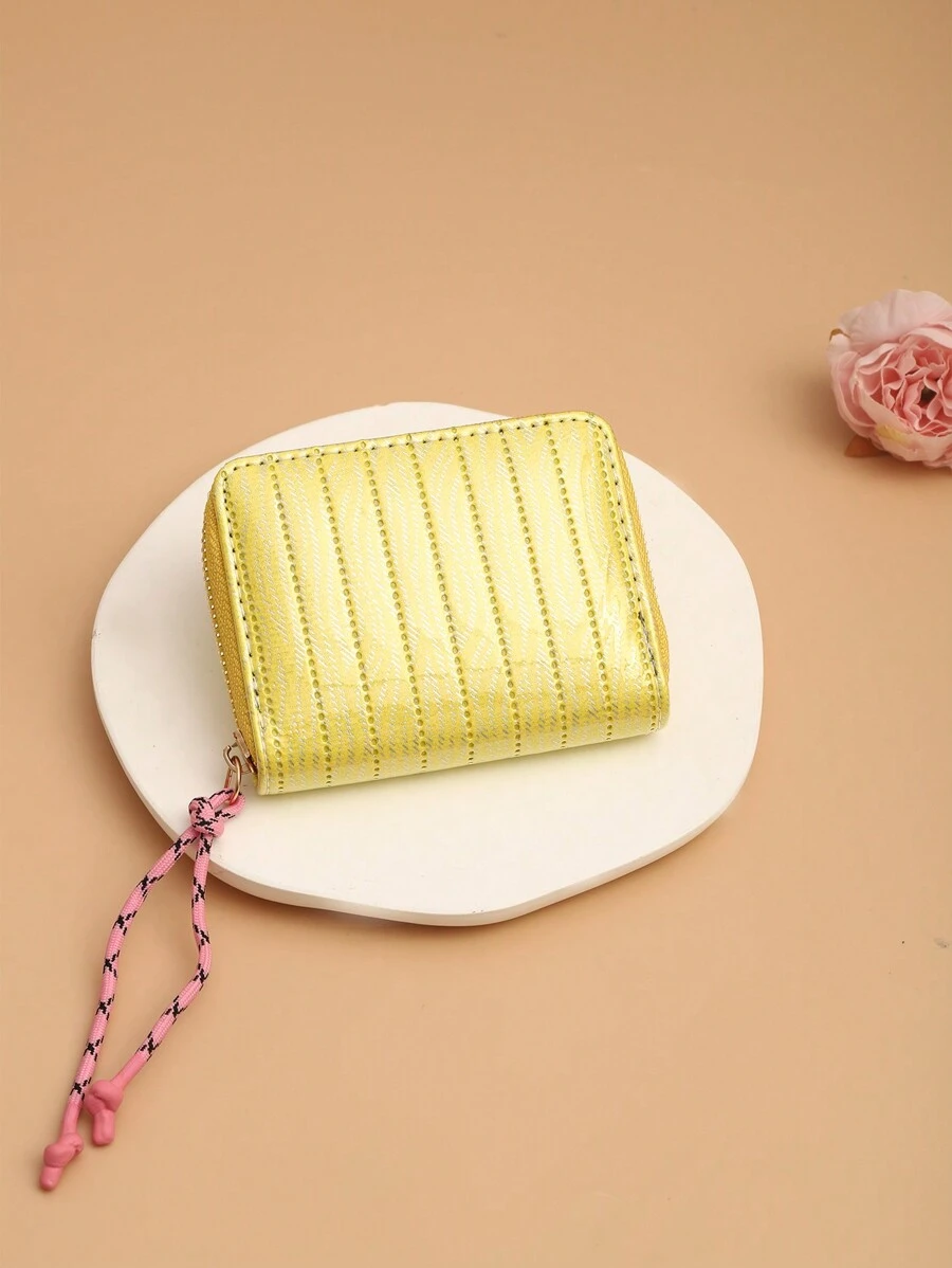 1 件女士小短錢包,女孩最喜歡的持卡錢包和零錢包,新款,送給女孩和女士的生日禮物