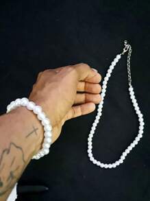 Men's Jewelry Sets - trắng - Xem 3