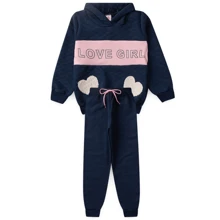 Young Girls Sets - Màu xanh hải quân - Xem 1