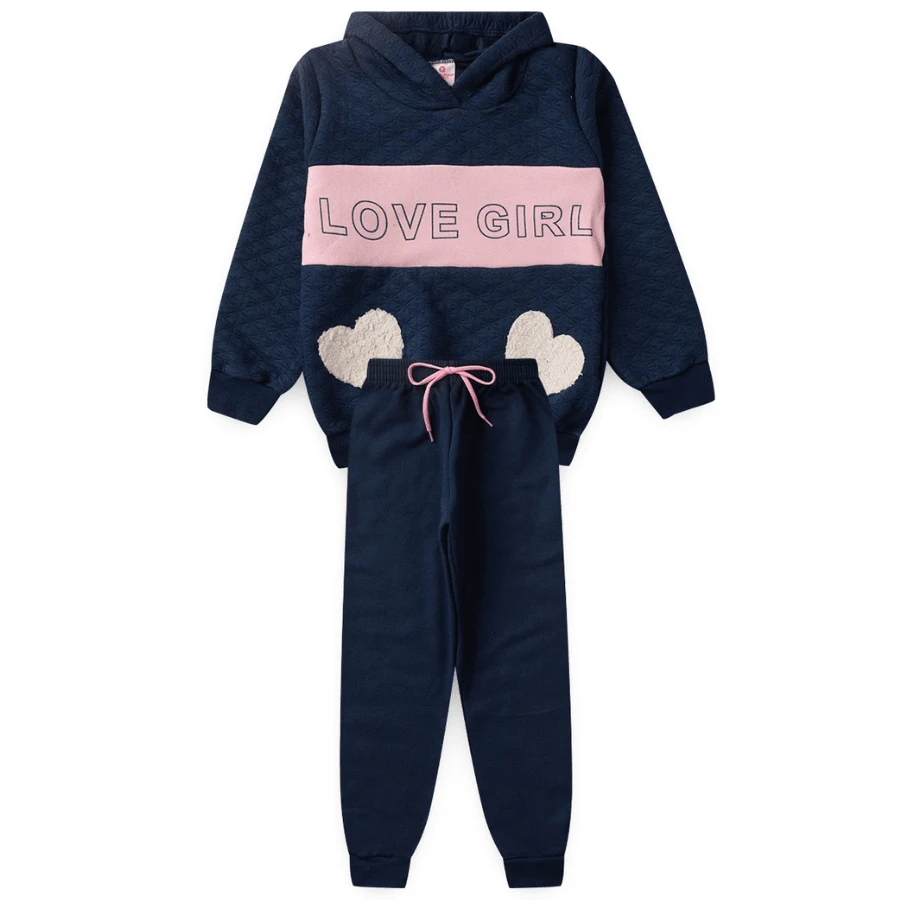 Young Girls Sets - Màu xanh hải quân - Xem 1