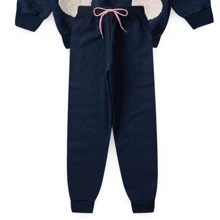 Young Girls Sets - Màu xanh hải quân - Xem 3