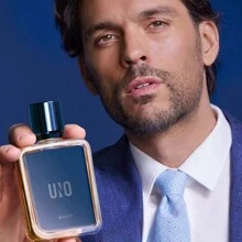 Uno esika Perfume para Hombre 90 ml - Azul - Ver 4