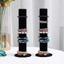 1 Pieza Soporte De Exhibición De Pulsera De Color Sólido, Organizador, Estante De Almacenamiento De Joyas