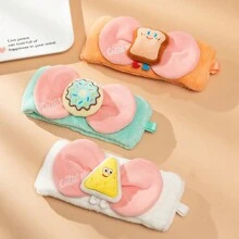 1 件高弹性防滑珊瑚绒材质淋浴头带 - 橘色(吐司) - 查看 2