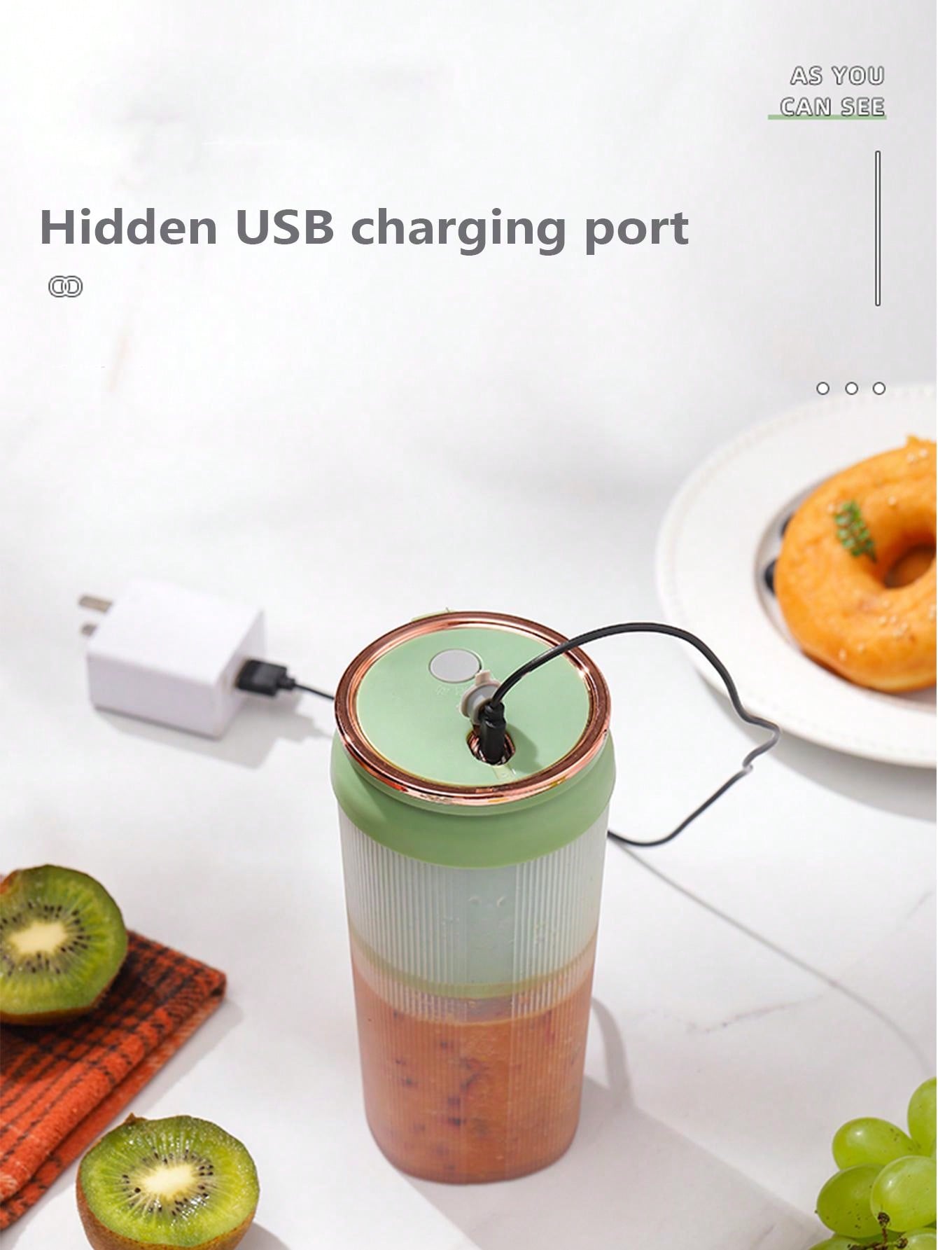 Portable Blender Cup,Electric USB Juicer Blender,Mini Blender Portable Blender For Shakes And