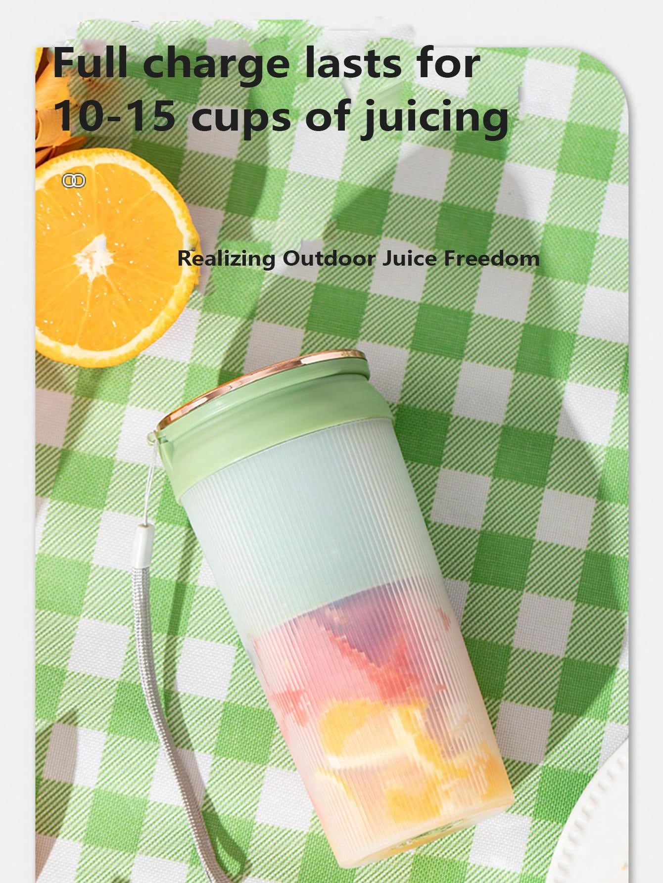 Portable Blender Cup,Electric USB Juicer Blender,Mini Blender Portable