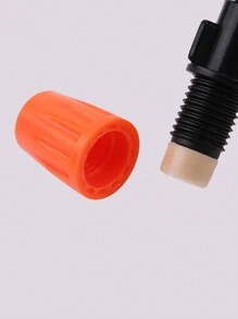張圖片彩色 5 頭草坪灑水器自動冷卻澆水頭 - 橘色 - 查看 3