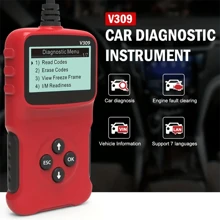 V309 Eobd Scanner Code Reader Data Tester Automatic Scanning Diagnostic Tool For Citroen Peugeot Renault Automotive Diagnostic T
