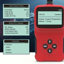 V309 Eobd Scanner Code Reader Data Tester Automatic Scanning Diagnostic Tool For Citroen Peugeot Renault Automotive Diagnostic T
