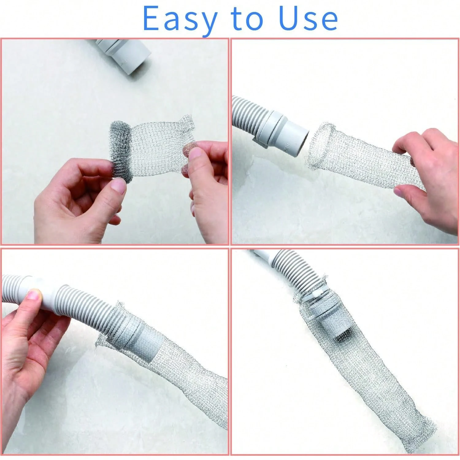 6/12/24pcs Pieces Lint Traps For Washing Machine, Laundry Mesh Washer