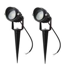 2pcs 10w Led Lawn Light, Outdoor Garden Lighting For Pathway, Yard, Patio - Apricot - View 1