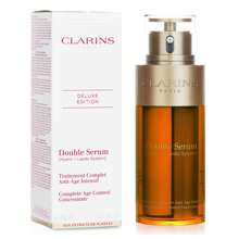 Clarins Double Serum (Hydric + Lipidic System) Complete Age Control Concentrate (Deluxe Edition)  75ml/2.5oz - Clear - View 2