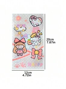 20入/批卡通自封式珠寶禮品收納袋(隨機款式)