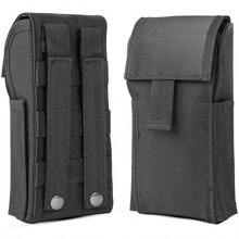 1 Pieza Bolsa De Balas Con Ranuras De 25 Para Caza, Equipo De Juegos Y Actividades Al Aire Libre - Negro - Ver 2