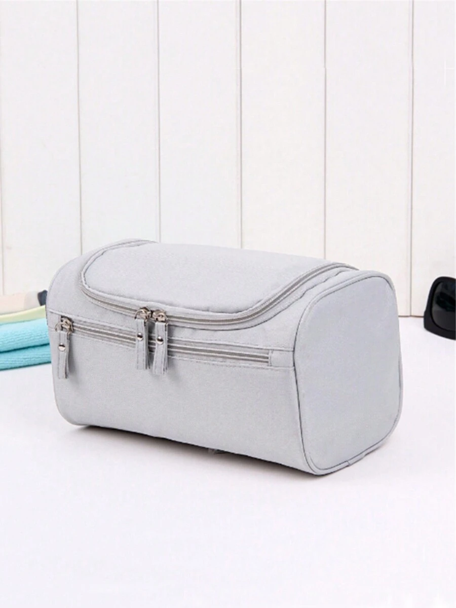 旅行用品大容量尼龍化妝包,掛勾洗漱包,尺寸:25cm*13.5cm*15cm