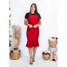 Women Dresses - Đỏ - Xem 3