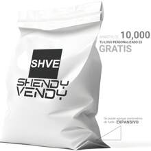 100 Bolsas Sobre Mensajeria Paqueteria Envio 45x55 Cm - Blanco - Ver 3