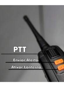Kit 6 Radio Comunicador Walk Talk 16 canais 12km Baofeng BF-777S - Preto - Visão 8