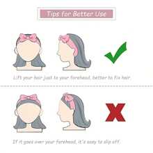 3入組水療頭帶手腕洗手帶套裝,洗臉用頭帶和手帶套裝,適用於女性化妝瑜伽 - 彩色 - 查看 6